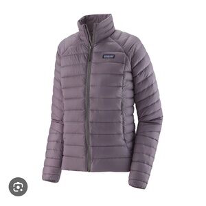 Patagonia Women's Lavender Puffer Jacket 800-Fill Power